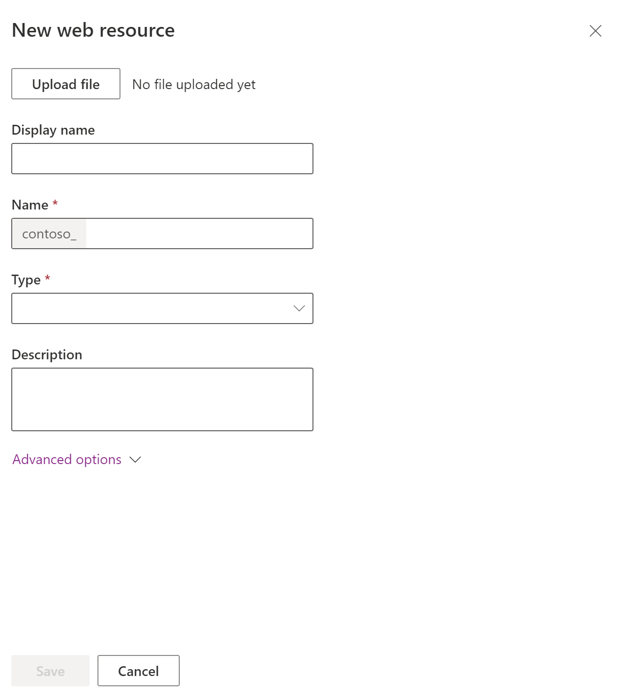 Crearea unei resurse web