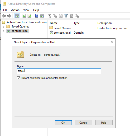 Снимок экрана: диалоговое окно