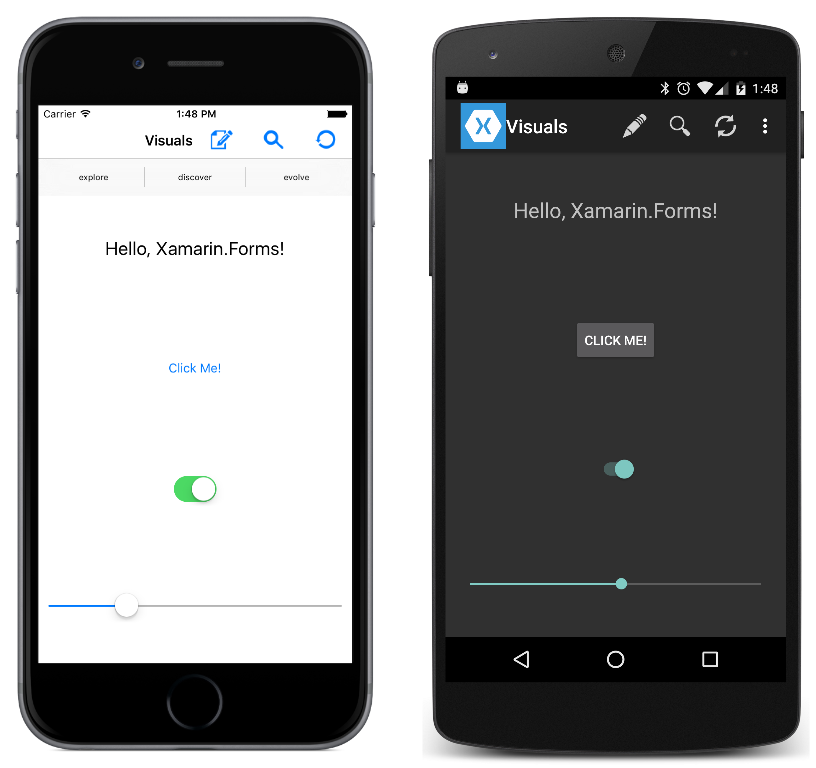 Xamarin кнопка с картинкой