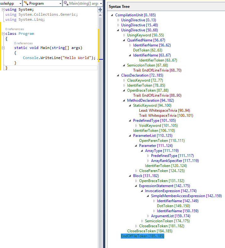 C# файл кода