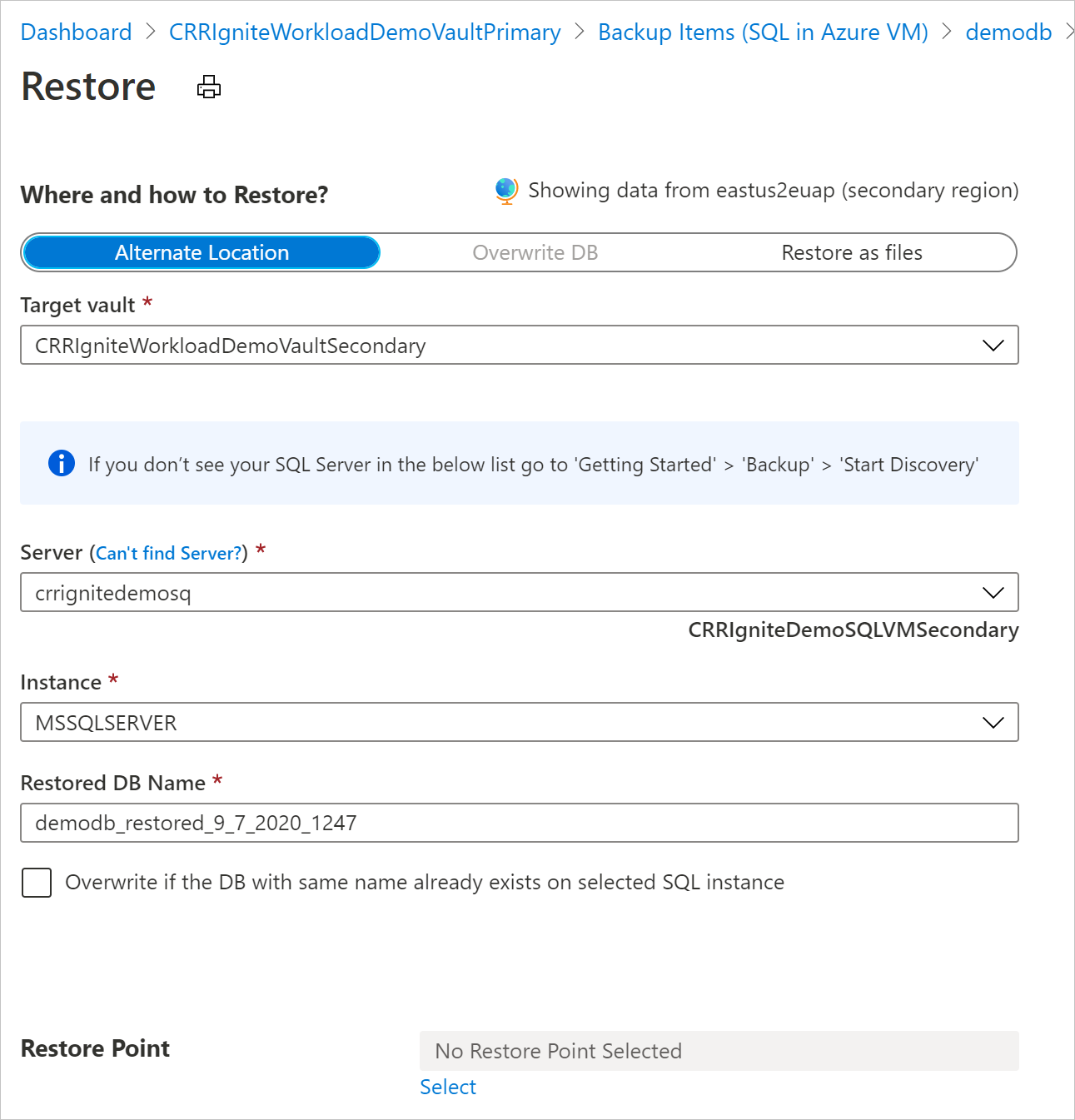 Где и как восстановить