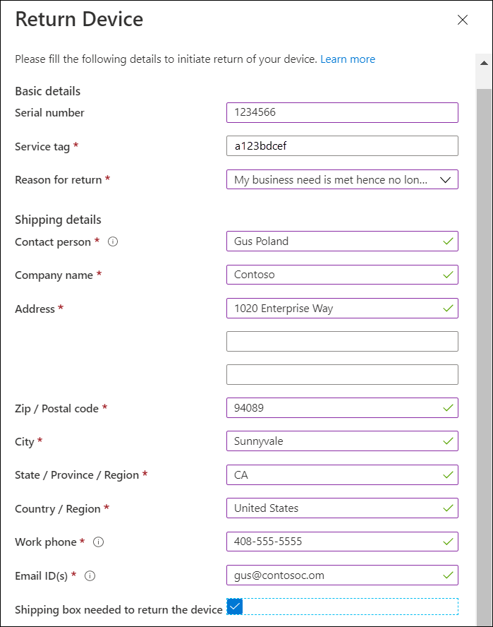 Возврат устройства&nbsp;3
