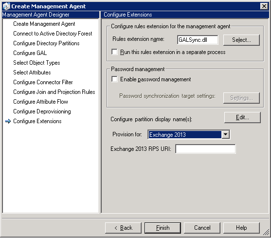 Configuration agent. Scanner Management agent. Как создать коннектор отправки Exchange. Creator Manager. System agent configuration.