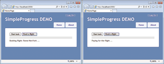 Приложение-пример в действии