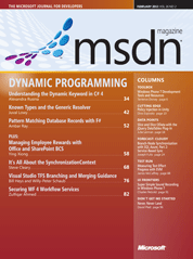Журнал MSDN Magazine Февраль 2011