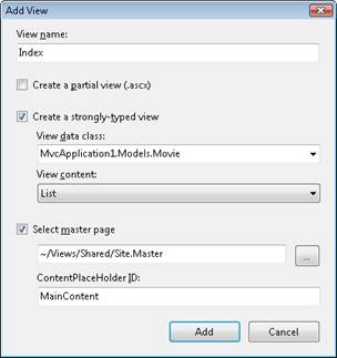 Диалоговое окно 