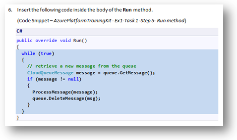 Использование фрагментов кода Visual Studio для вставки кода в проект