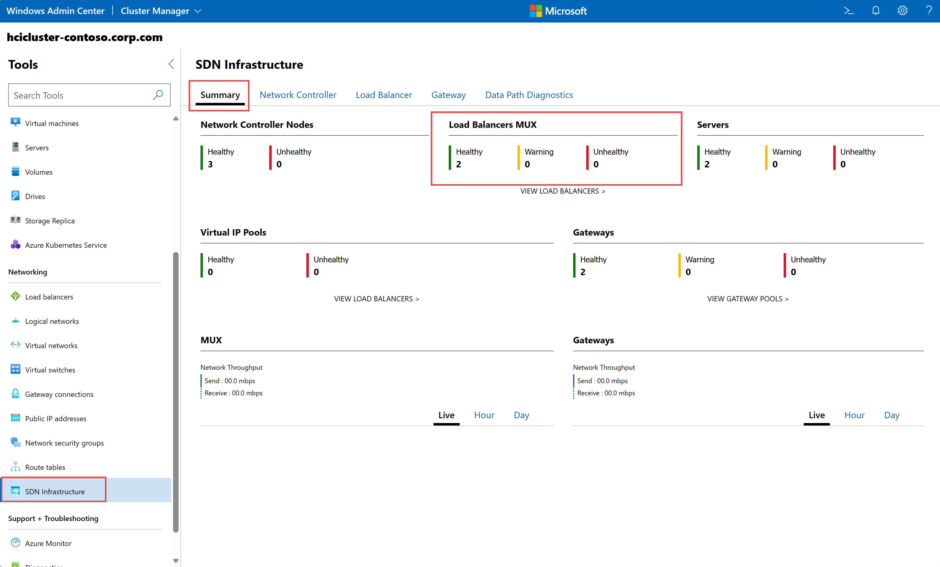 Устранение неполадок Load Balancer программного обеспечения (SLB) для SDN в  Azure Stack HCI и Windows Server - Azure Stack HCI | Microsoft Learn