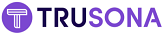 Снимок экрана с логотипом службы trusona