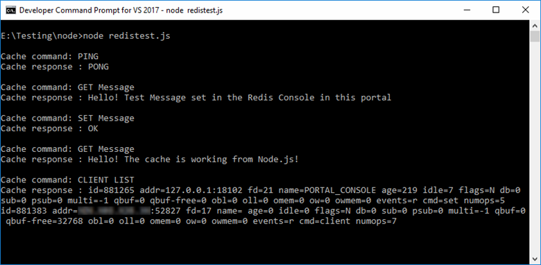 Clear cache cmd file. Cotton client Commands.