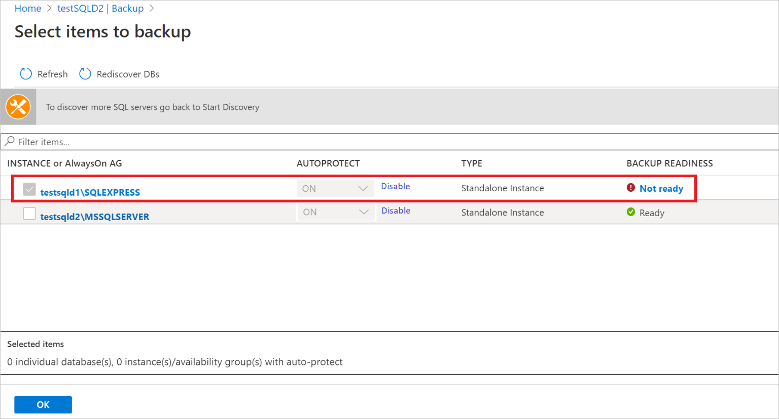 Резервное копирование виртуальной машины SQL Server из области виртуальных  машин - Azure Backup | Microsoft Learn