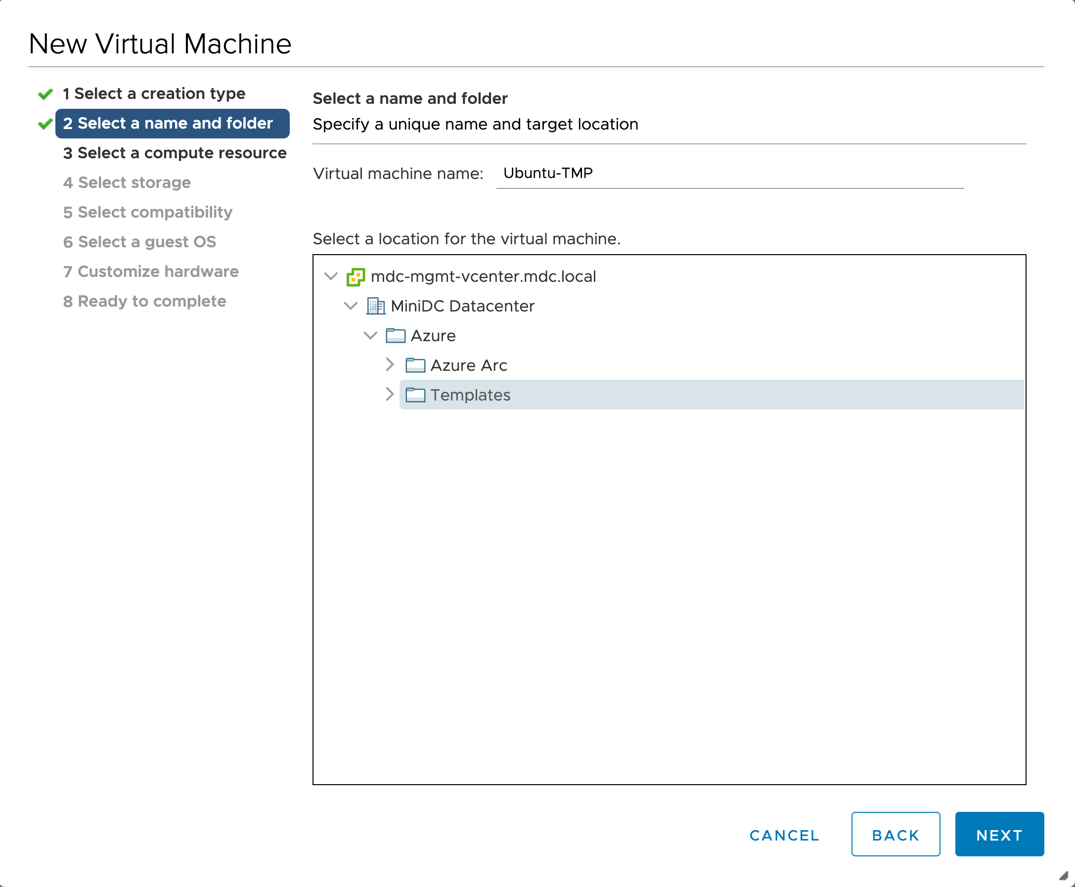 Создание шаблона VMware vSphere для Ubuntu Server 18.04 - Cloud Adoption  Framework | Microsoft Learn