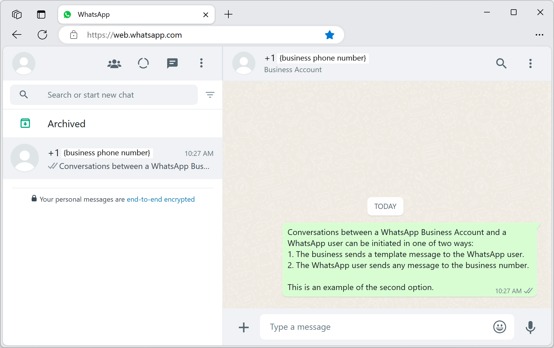 Добавление расширенного обмена сообщениями в приложение - An Azure  Communication Services Messages quickstart | Microsoft Learn