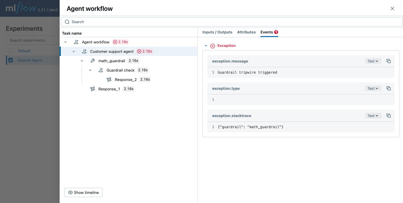 Средства защиты трассировки OpenAI