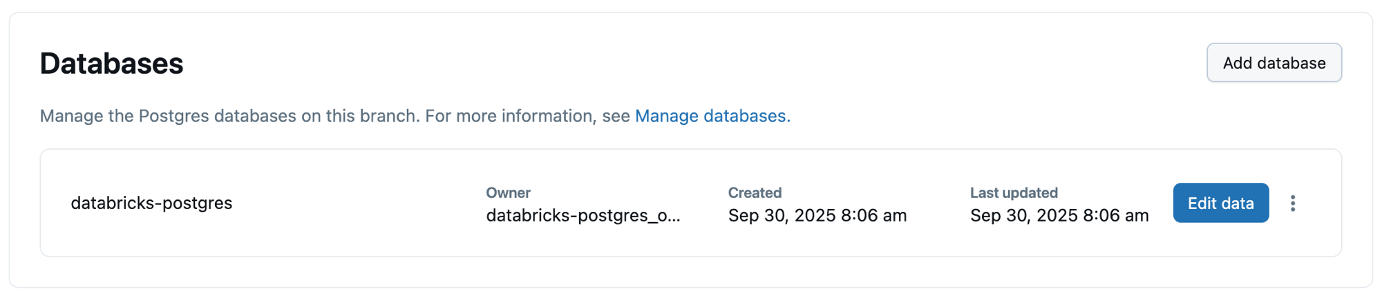 Просмотр баз данных в приложении LKB