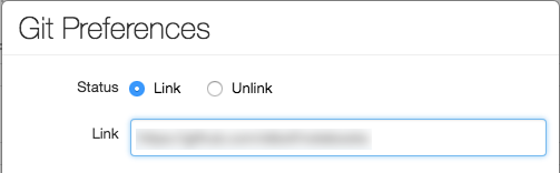 Параметры Git&nbsp;— удаление привязки записной книжки