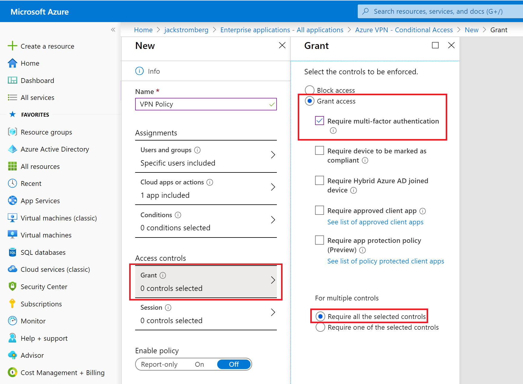 Включение MFA для VPN-пользователей: проверка подлинности Microsoft Entra -  Azure VPN Gateway | Microsoft Learn