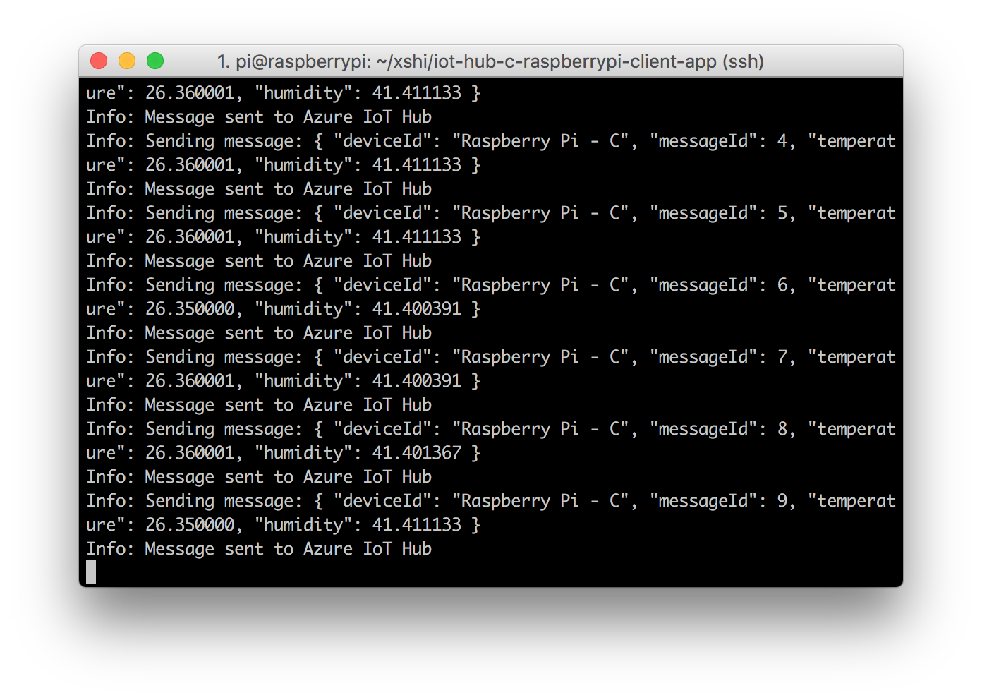 Data send message. IOT Python набор. IOT Python.