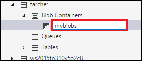 Текстовое поле для создания контейнеров BLOB-объектов