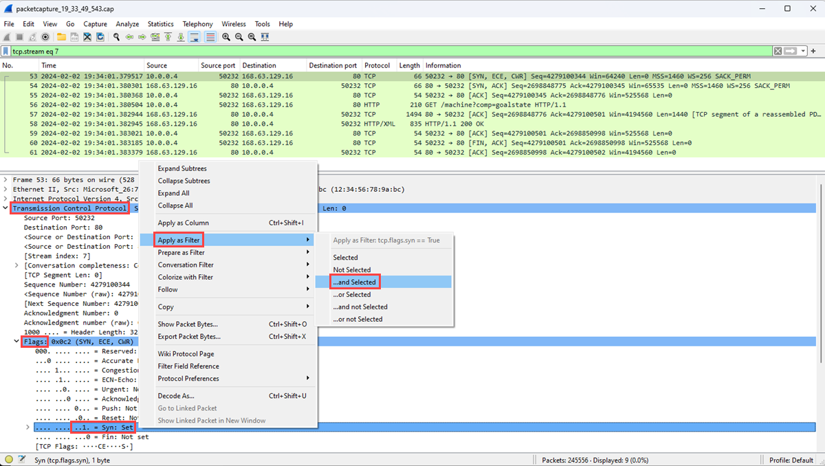 Wireshark на виртуальной машине (99) фото