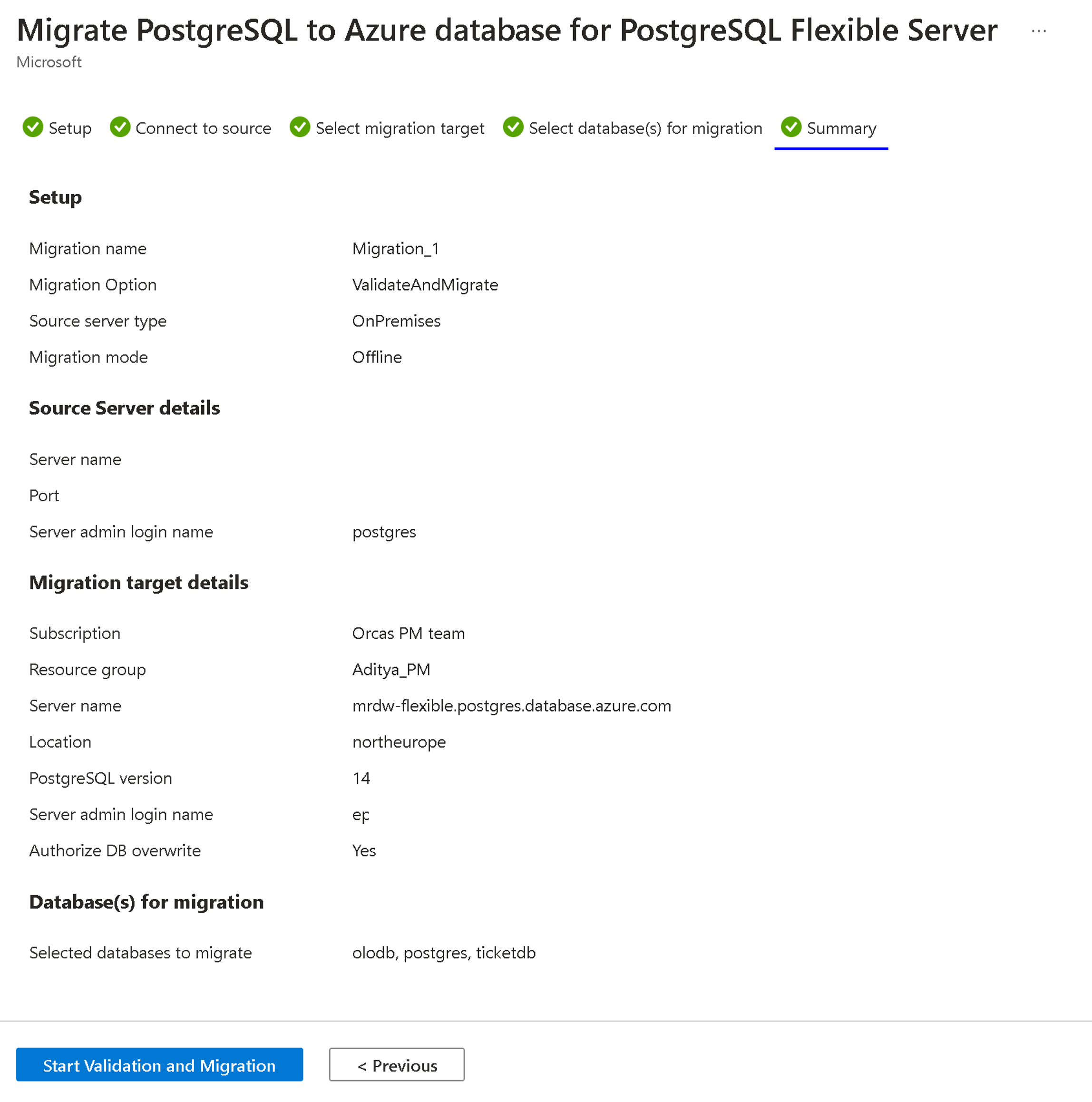 Миграция из локальной или виртуальной машины Azure в База данных Azure для  PostgreSQL - Azure Database for PostgreSQL - Flexible Server | Microsoft  Learn