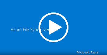 Ознакомительное видео о службе синхронизации файлов Azure. Щелкните, чтобы воспроизвести.