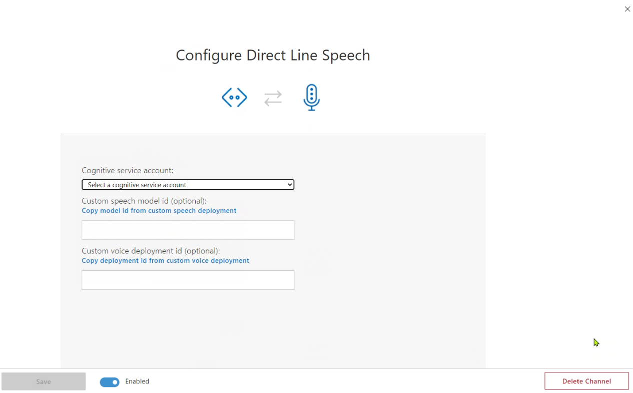 Azure Direct Line Speech