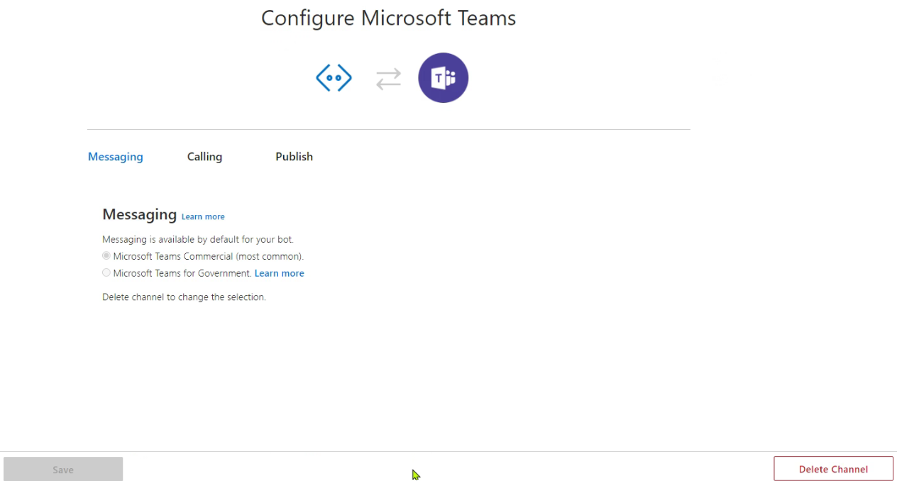 Can configure. Microsoft bot Framework Интерфейс.