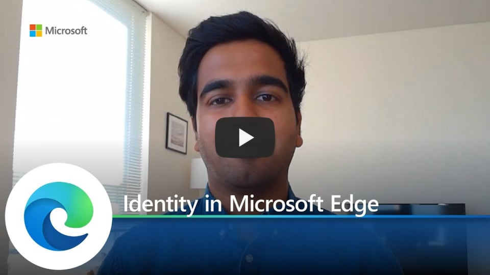 Удостоверение в Microsoft Edge