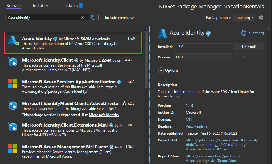 Using bundled dotnet sdk version 6.0 302. Модуль менеджер пакетов NUGET. Update database диспетчер пакетов NUGET. Restore NUGET packages vs 2022. Управление пакетами NUGET.