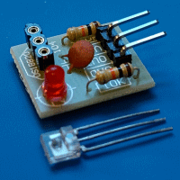 Изображение модуля датчика лазерного приемника