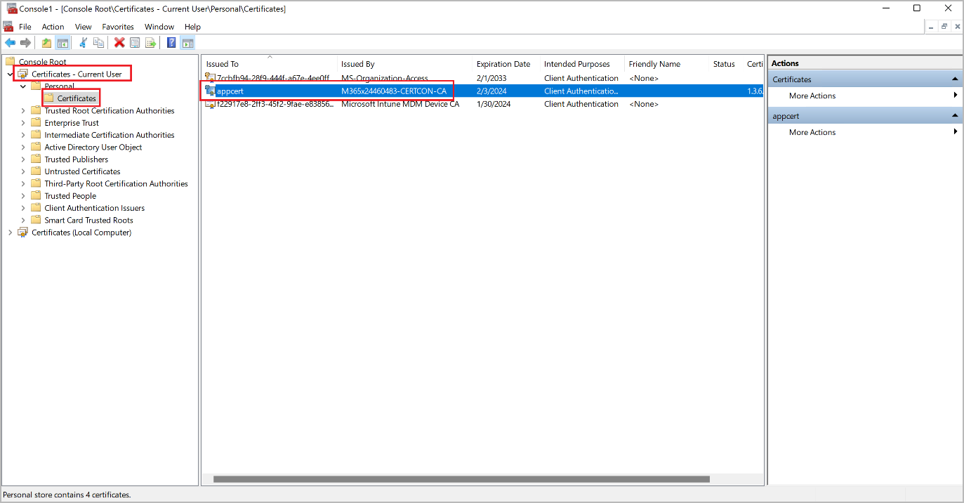 Управление сертификатами пользователей в Windows Управление сертификатами пользователей в Windows.