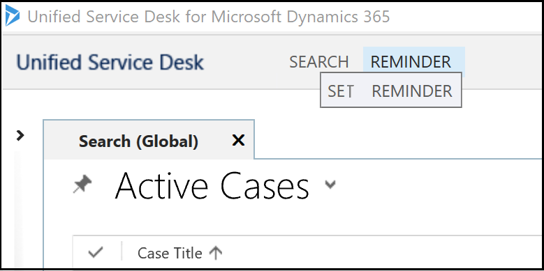 Кнопка Unified Service Desk с различными всплывающей подсказкой.