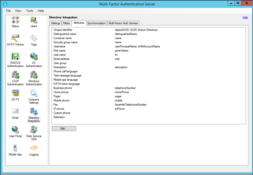 Directory attribute. Active Directory guid. Active Directory application mody.. Account status attribute Active Directory.