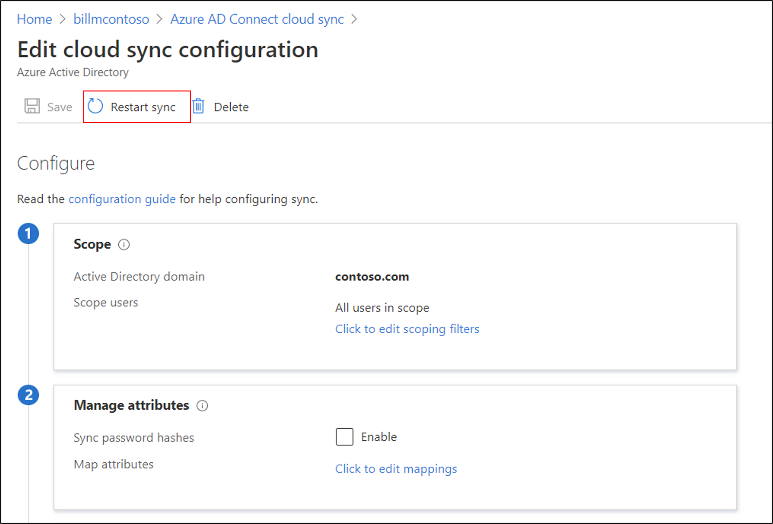 Устранение неполадок microsoft Entra Cloud Sync - Microsoft Entra ID |  Microsoft Learn