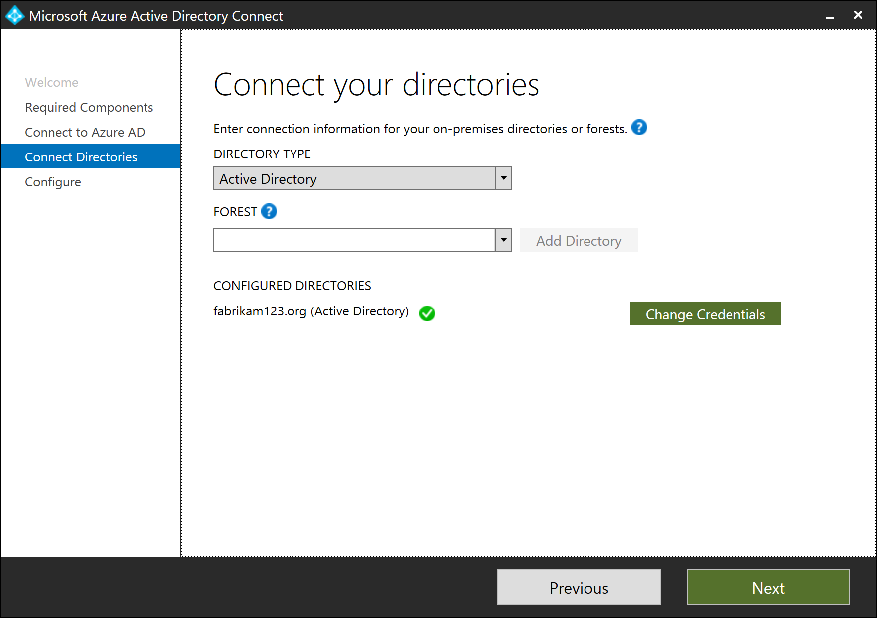 Active org. Azure ad connect Staging Mode scheme. Install & connect ELD.