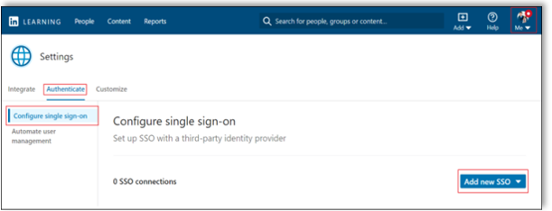 Configure single sign-on