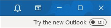 снимок экрана: try-the-new-toggle-for-outlook.