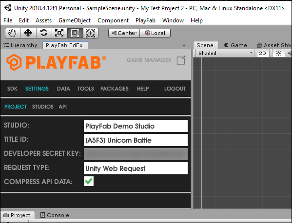 Playfab. UNITYWEBREQUEST Unity. Unity API.