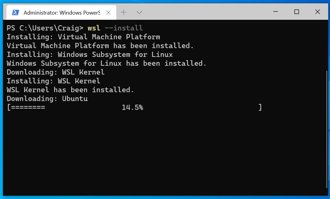 Wsl install. Linux с интерфейсом Windows 10. Subsystem Linux Windows 10. WSL Windows.