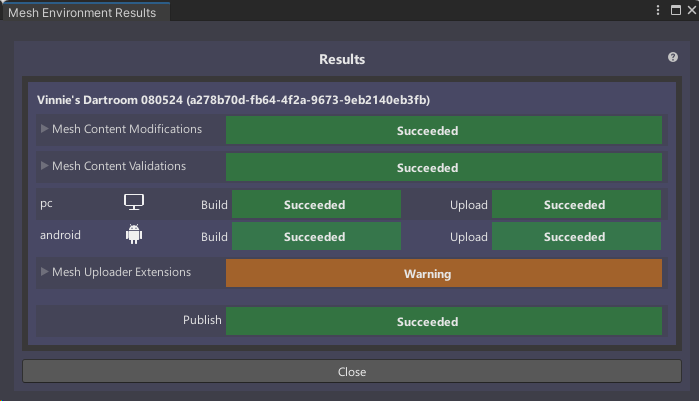 Снимок экрана: окно