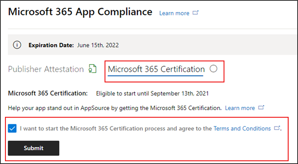 Запуск сертификации Microsoft 365
