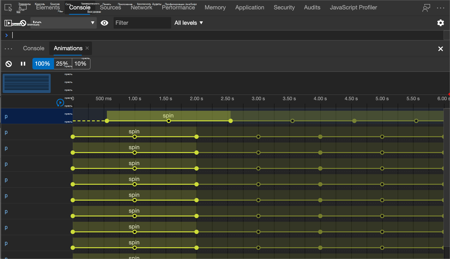 Измененная задержка