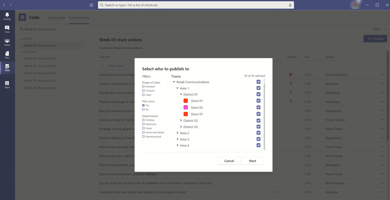 Microsoft task. Teams tasks. Task in Teams.