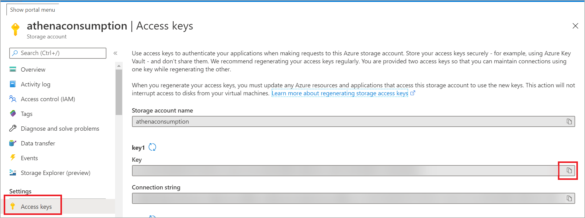 Скопируйте ключ доступа Скопируйте ключ доступа.