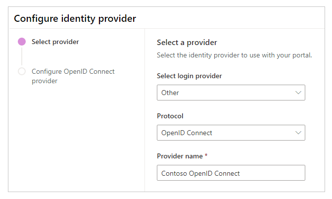 Openid configuration. Где набирать settings.