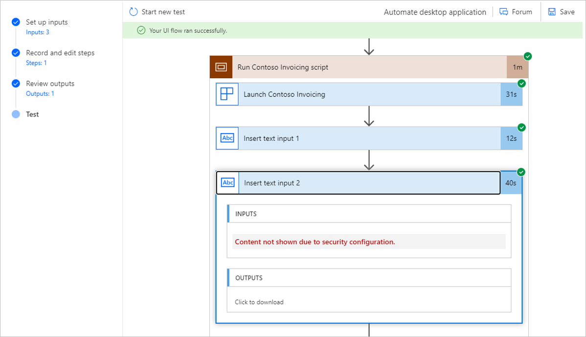 Тест потока. How to use Microsoft Power automate.