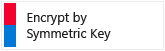 Карта центра безопасности Шифровать с помощью симметричного ключа