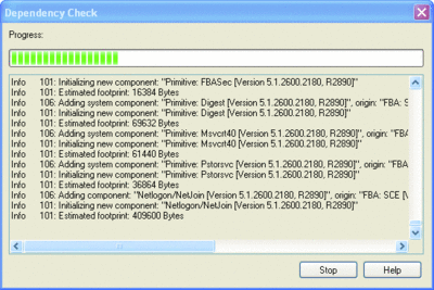 Рис. 4 Проверка зависимостей