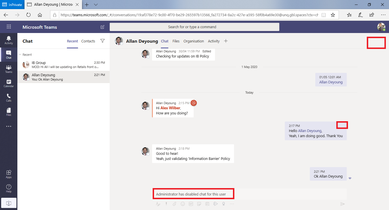 Информационные барьеры в Microsoft Teams | Microsoft Learn